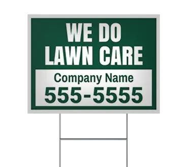 Full Color Yard Signs